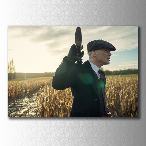 Tom Shelby Gün Batımı Kanvas Tablo