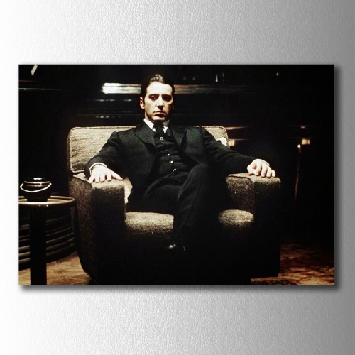 Michael Corleone Kanvas Tablo