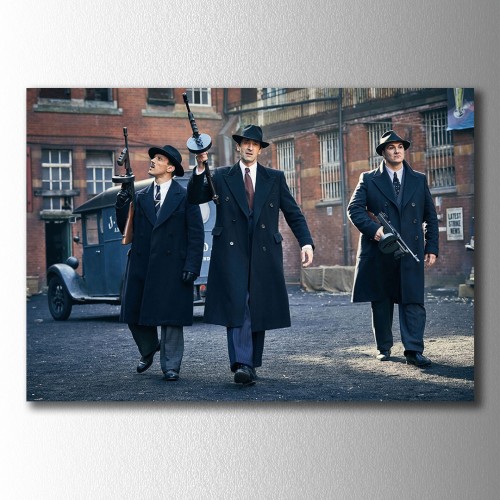 Peaky Blinders İtalyanlar Kanvas Tablo