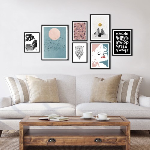 Marilyn Monroe Çerçeveli Poster Seti