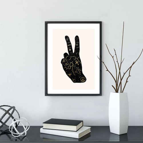Özgürlük Çerçeveli Poster