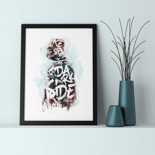 Darth Vader Çerçeveli Poster