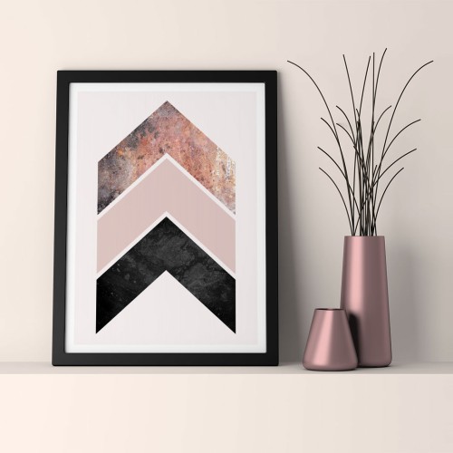 İskandinav Up Çerçeveli Poster