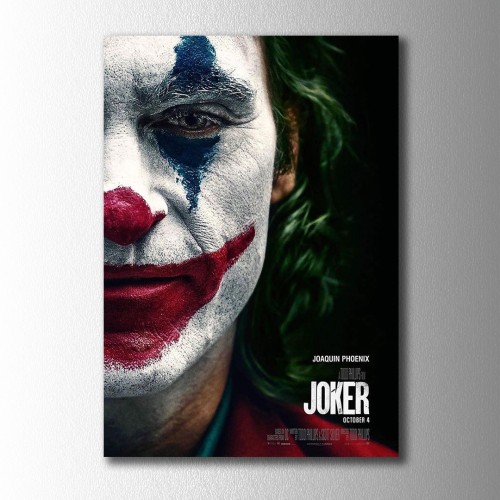 Yeni Joker Poster Kanvas Tablo