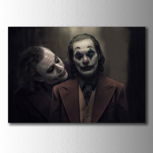 Eski ve Yeni Joker Kanvas Tablo