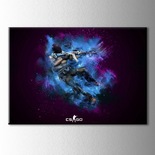 Ak47 Vulcan Cs GO Kanvas Tabloo