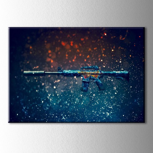 M4A1S Cs Go  Kanvas Tabloo