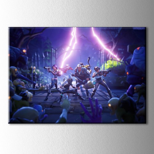 Fortnite Squad  Kanvas Tablo