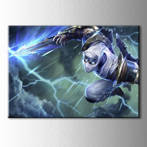 Zed LoL Kanvas Tablo