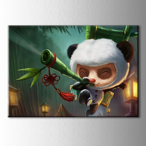 Lol Teemo Kanvas Tablo