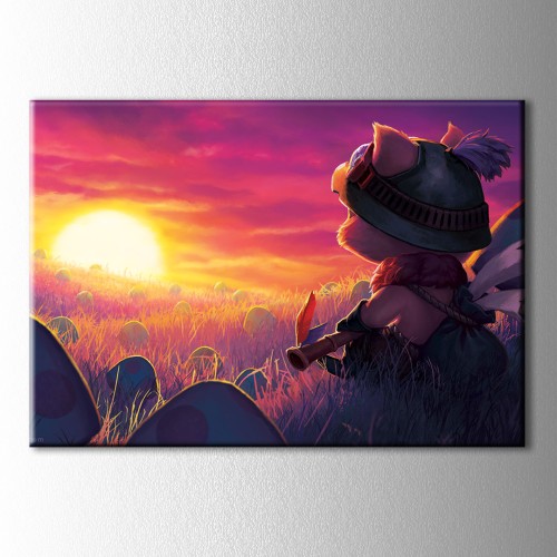 Teemo Lol Kanvas Tablo