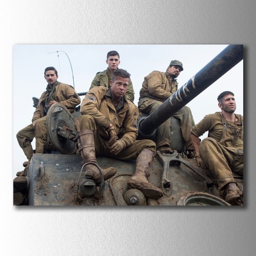 Fury Tank Takımı  Kanvas Tablo
