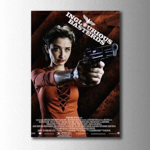İnglourious Basterds Shosanna Kanvas Tablo