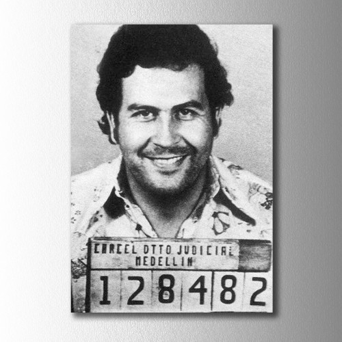 Pablo Escobar Kanvas Tablo