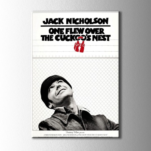 One Flew Over The Cuckoo's Nest Kanvas Tablo