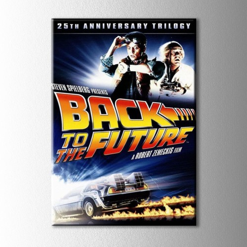 Back To The Future Kanvas Tablo