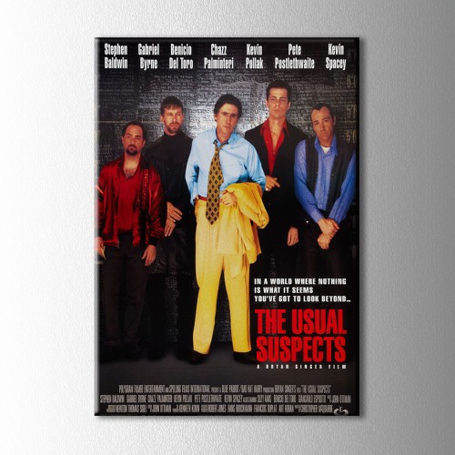 The Usual Suspects Kanvas Tablo