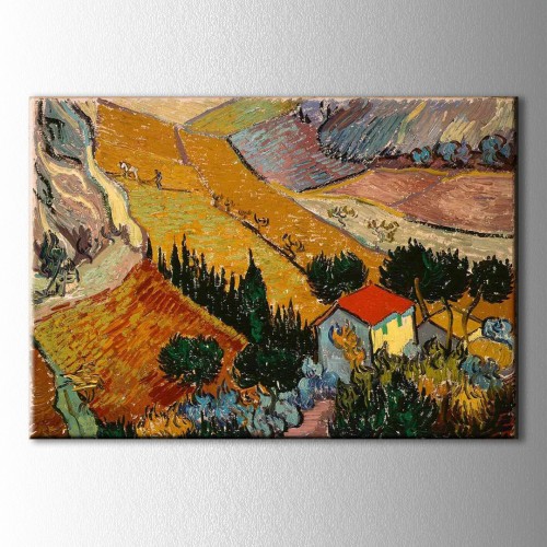 Van Gogh Evler Kanvas Tablo