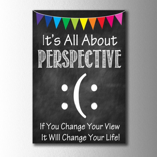 All About Perspective Kanvas Tablo