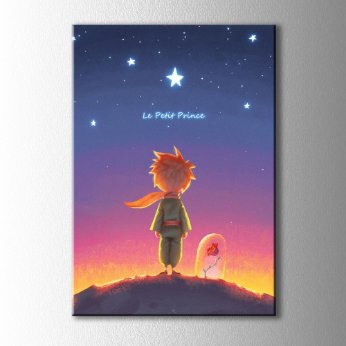 Küçük Prens Le Petit Kanvas Tablo