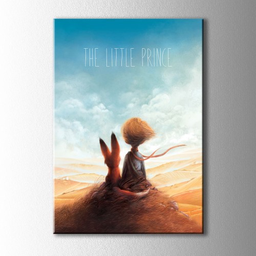 The Little Prince Gece Kanvas Tablo