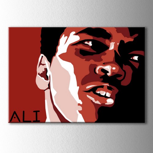 Popart Muhammed Ali Tablo