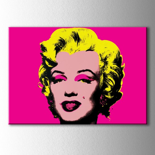 Popart Marilyn Monroe Kanvas Tablo
