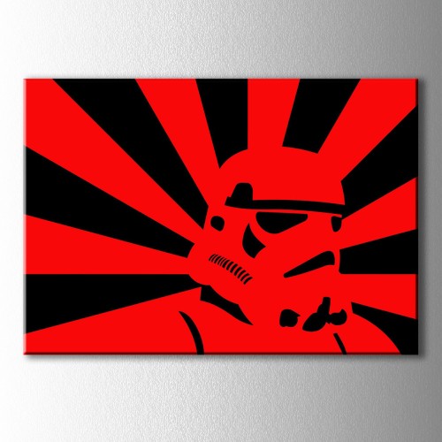 Popart Star Wars Clon Kanvas Tablo