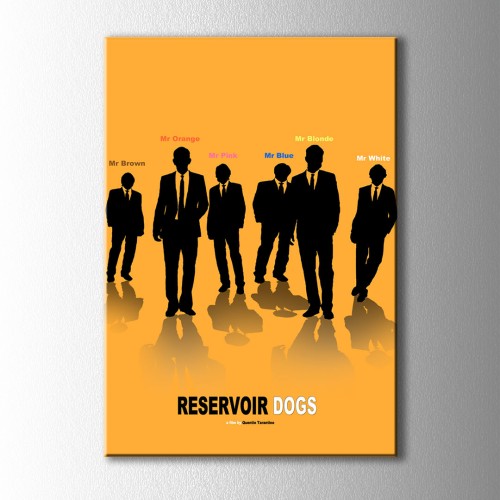 Minimal Reservoir Dog Kanvas Tablo