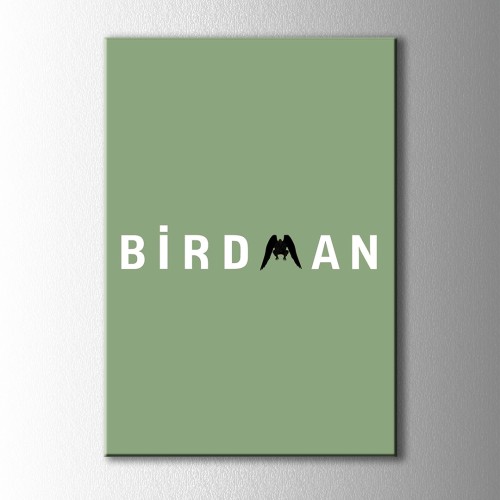 Minimal Birdman Kanvas Tablo