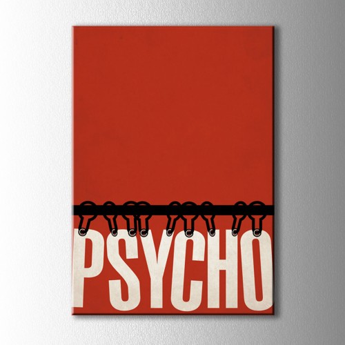 Minimal Pyscho Kanvas Tablo