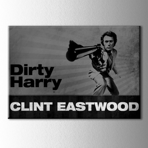 Dirty Harry Kanvas Tablo