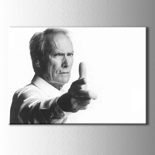 Clint Eastwood  Kanvas Tablo
