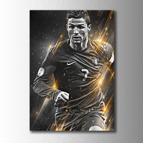 Cr7 Kanvas Tablo