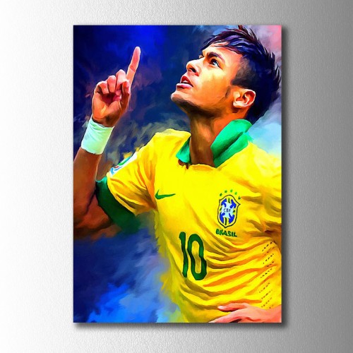 Neymar Kanvas Tablo