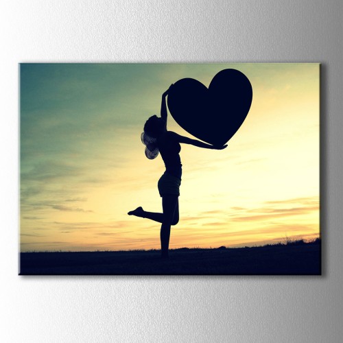 One Love Kanvas Tablo 