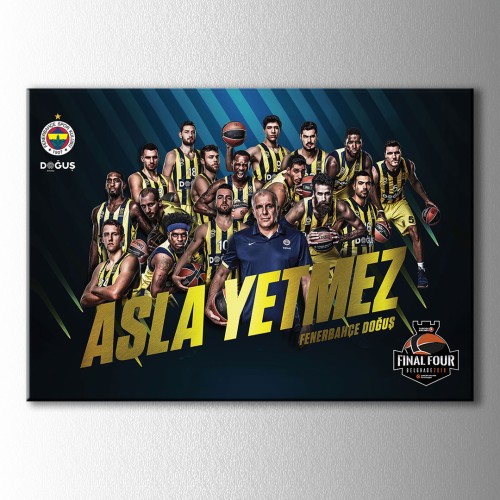 Fenerbahçe Basketbol Kanvas Tablo 