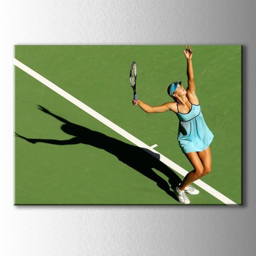 Tenis Sharapova Kanvas Tablo 