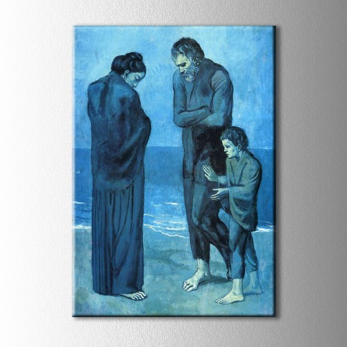 Picasso Trajedi Kanvas Tablo
