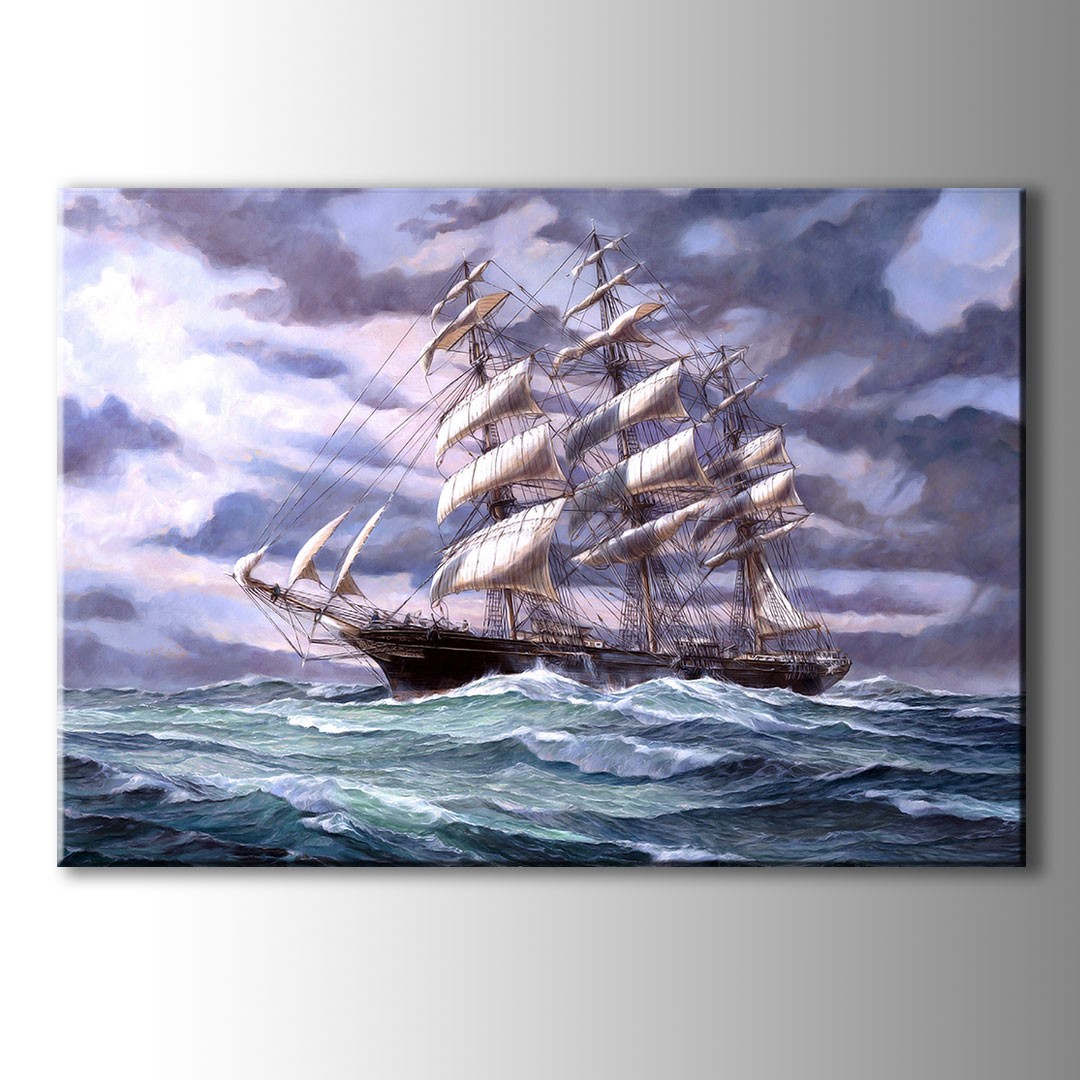 Satin Al Uzun Boylu Gemi Yelken 05 Ev Dekorasyonu Handpainted Hd Tuval Wall Art Pictures 191123 Yagli Boya Tablolar Yazdir Tl176 85 Dhgate Comda