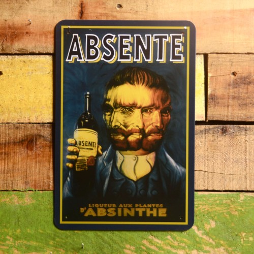 Absente Metal Poster