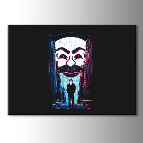 Mr. Robot Kanvas Tablo