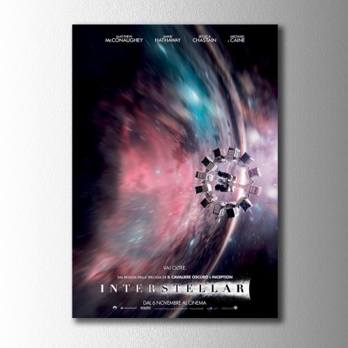 İnterstellar Afiş Kanvas Tablo