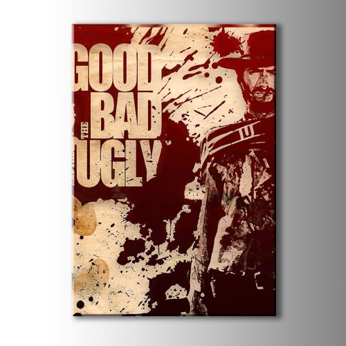 Good Bad And Ugly Kanvas Tablo