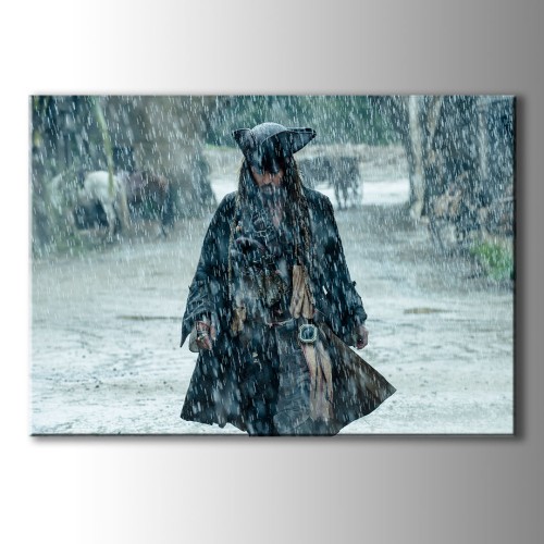 Karayip Korsanları Jack Kanvas Tablo