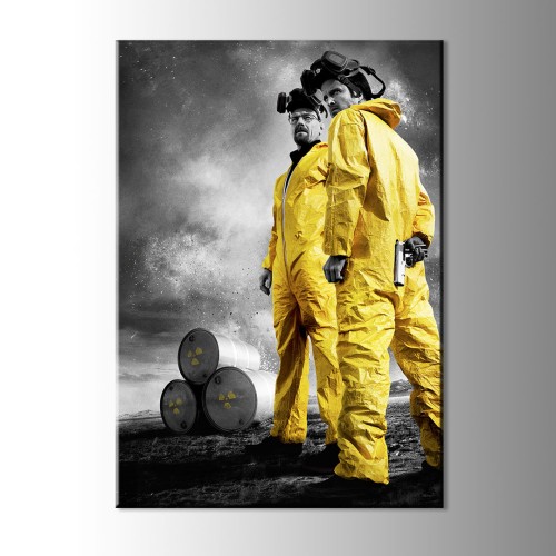 Breaking Bad Sarı Tulumlar Kanvas Tablo