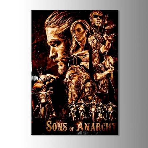 Sons Of Anarchy Kanvas Tablo