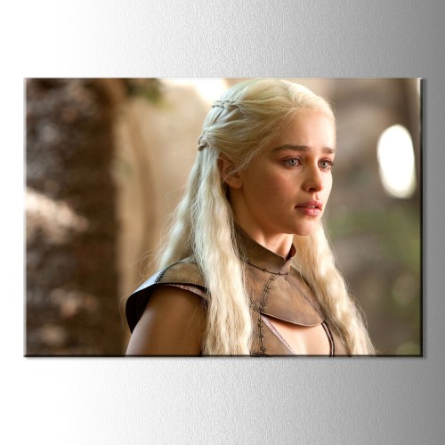 Daenerys Targaryen Khaleesi Kanvas Tablo