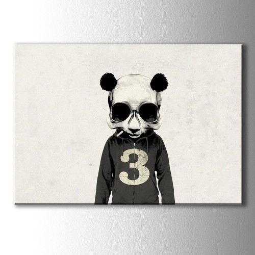 Cool Panda Kanvas Tablo	
