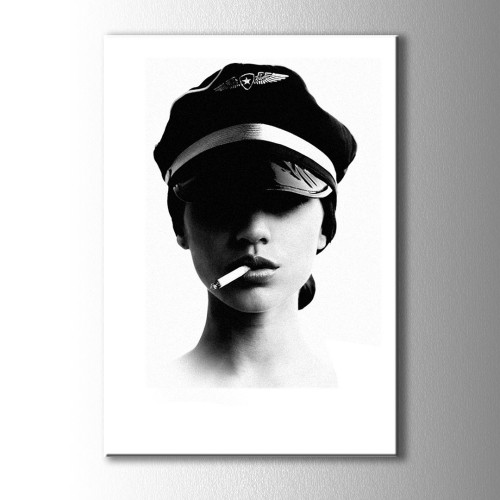 Air woman Kanvas Tablo
